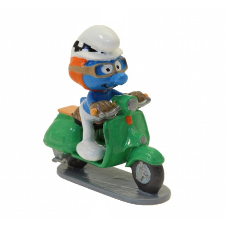 Pixi Origine - Code of the road, Green Scooter Smurf - The Smurfs