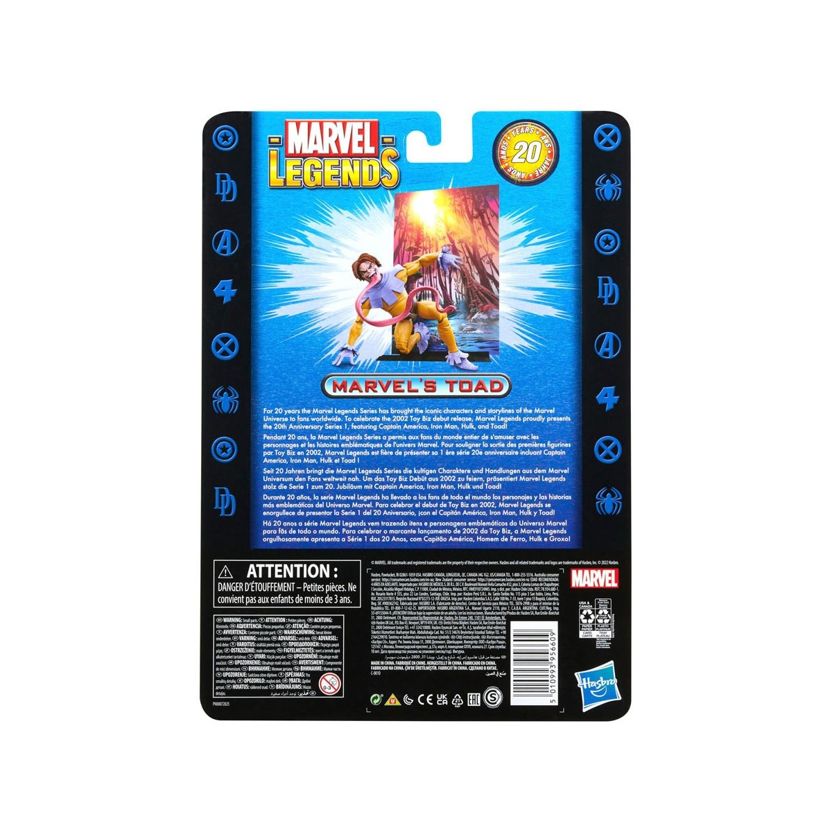 Marvel Legends series - TOAD 20th Anniversary Series 1 - Hasbro
