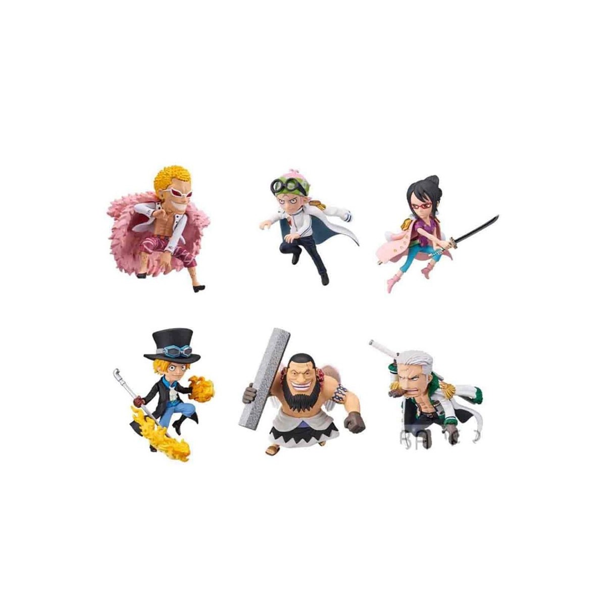 Banpresto One Piece - WCF New Series Vol4 - Set of 6 Figures
