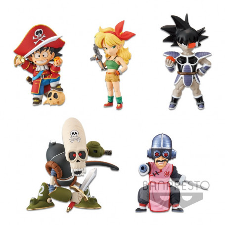 Banpresto Dragonball - WCF - TREASURE RALLY Vol.3 - Set of 5 Figures