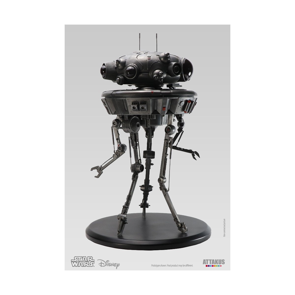 Attakus - Star Wars Episode V - Imperial Probe Droid - Elite 1/10