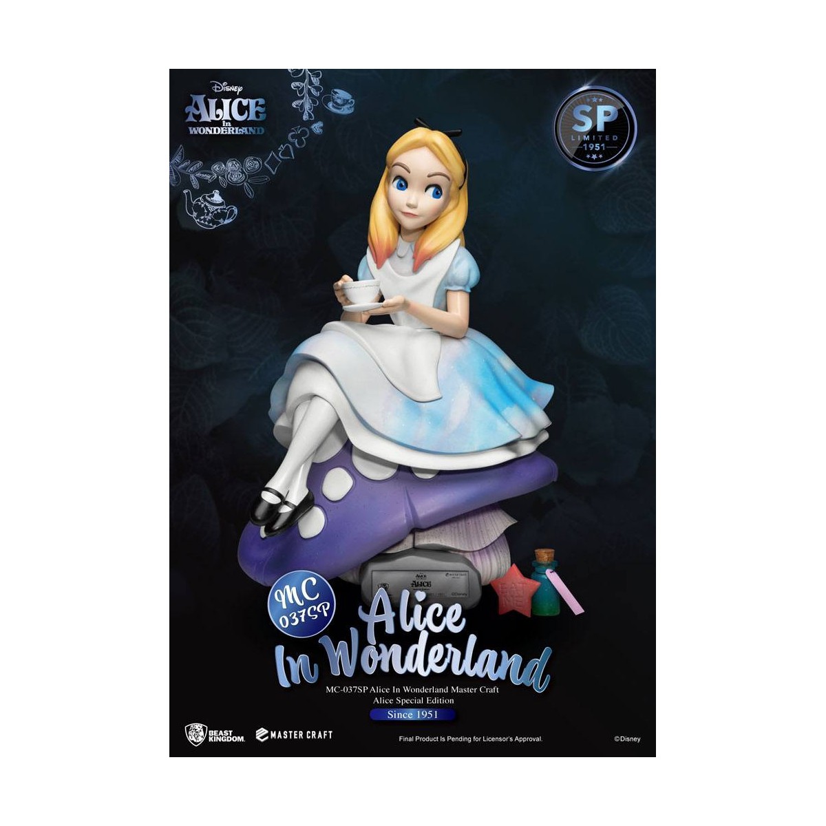 Beast Kingdom Disney - Master Craft Alice in Wonderland Special Edition