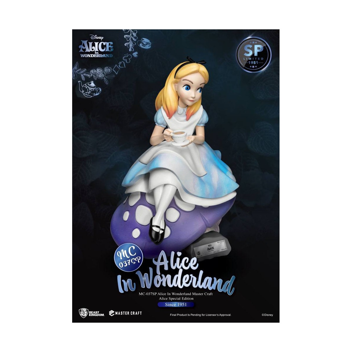 Beast Kingdom Disney - Master Craft Alice in Wonderland Special Edition