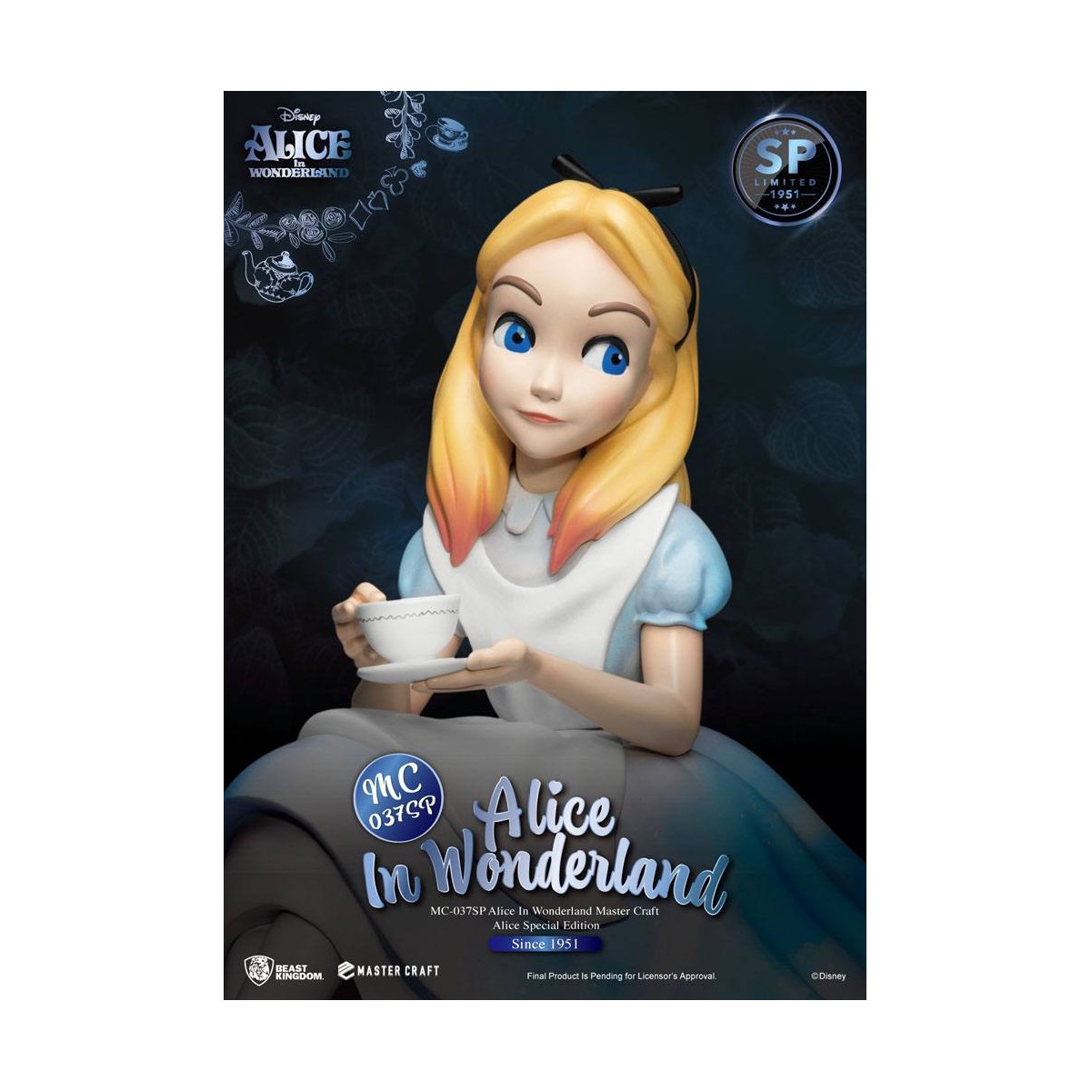 Beast Kingdom Disney - Master Craft Alice in Wonderland Special Edition