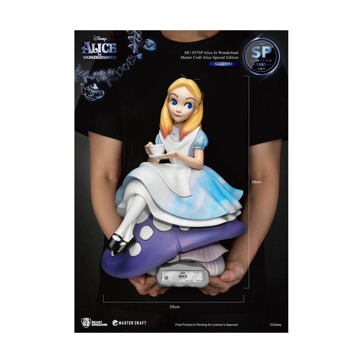 Beast Kingdom Disney - Master Craft Alice in Wonderland Special Edition