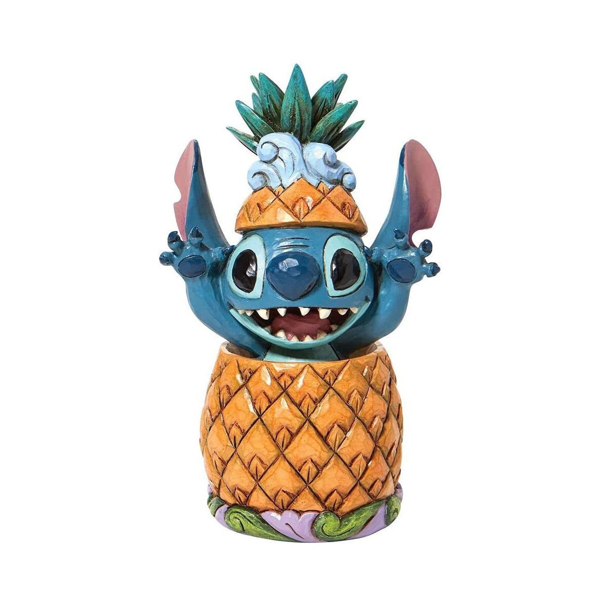 Disney Traditions Lilo and Stich - Stitch dressed as a pineapple