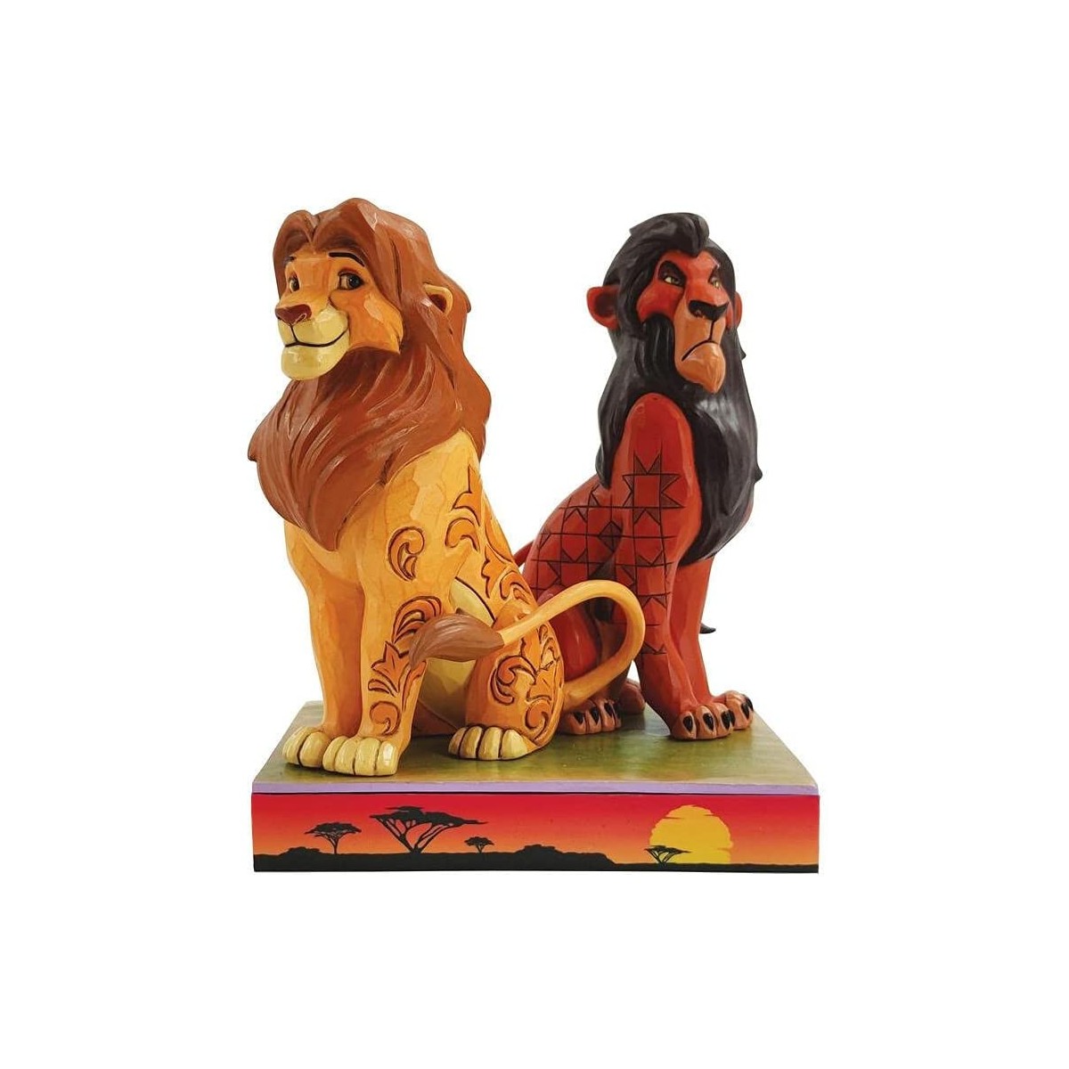 Disney Traditions The Lion King - Proud and Petulant - Simba and Scar