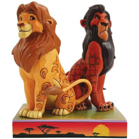 Disney Traditions The Lion King - Proud and Petulant - Simba and Scar