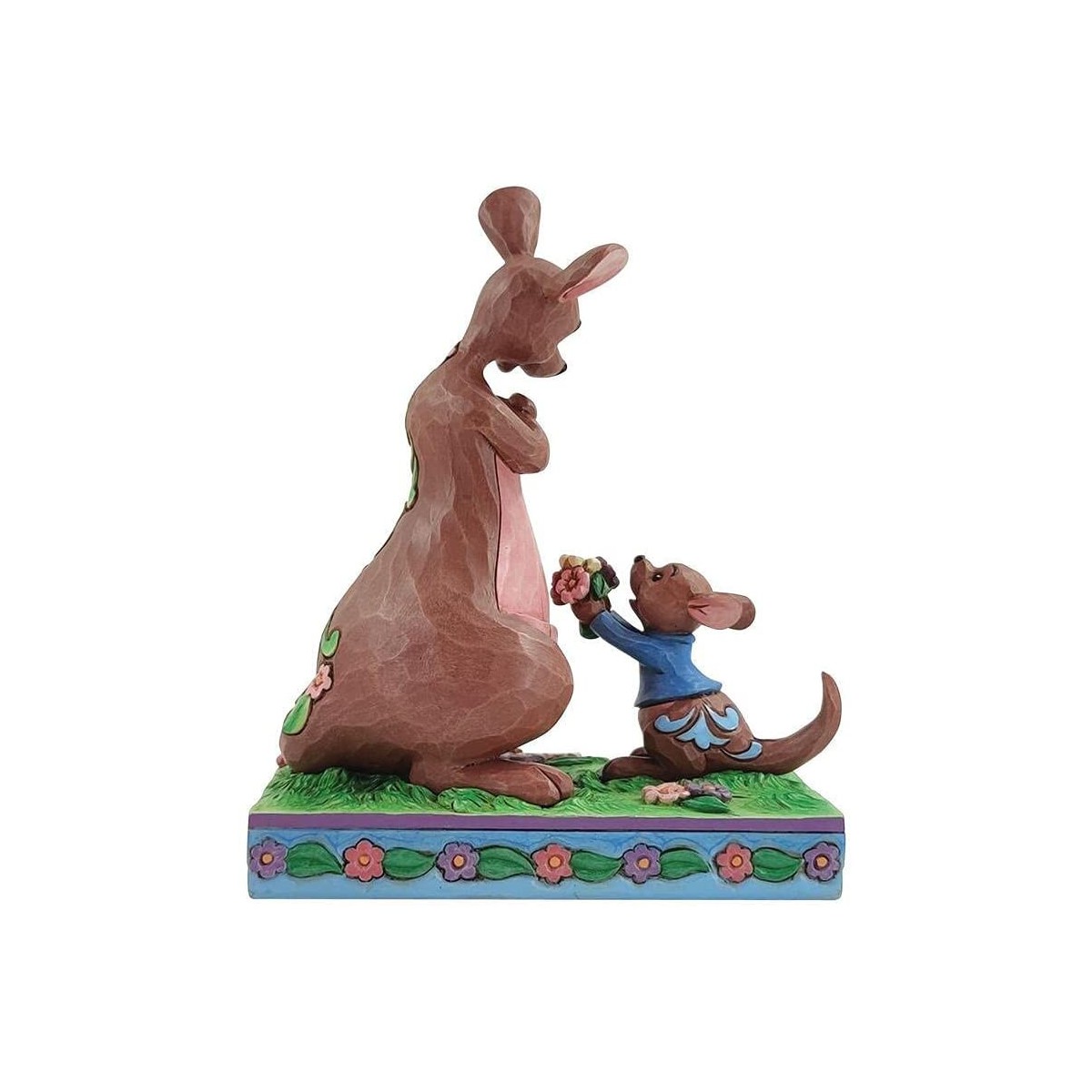 Enesco - Disney Tradition - Winnie The Pooh "The Sweetest Gift" - Little Guru giving flowers to his mother - By Jim Shore