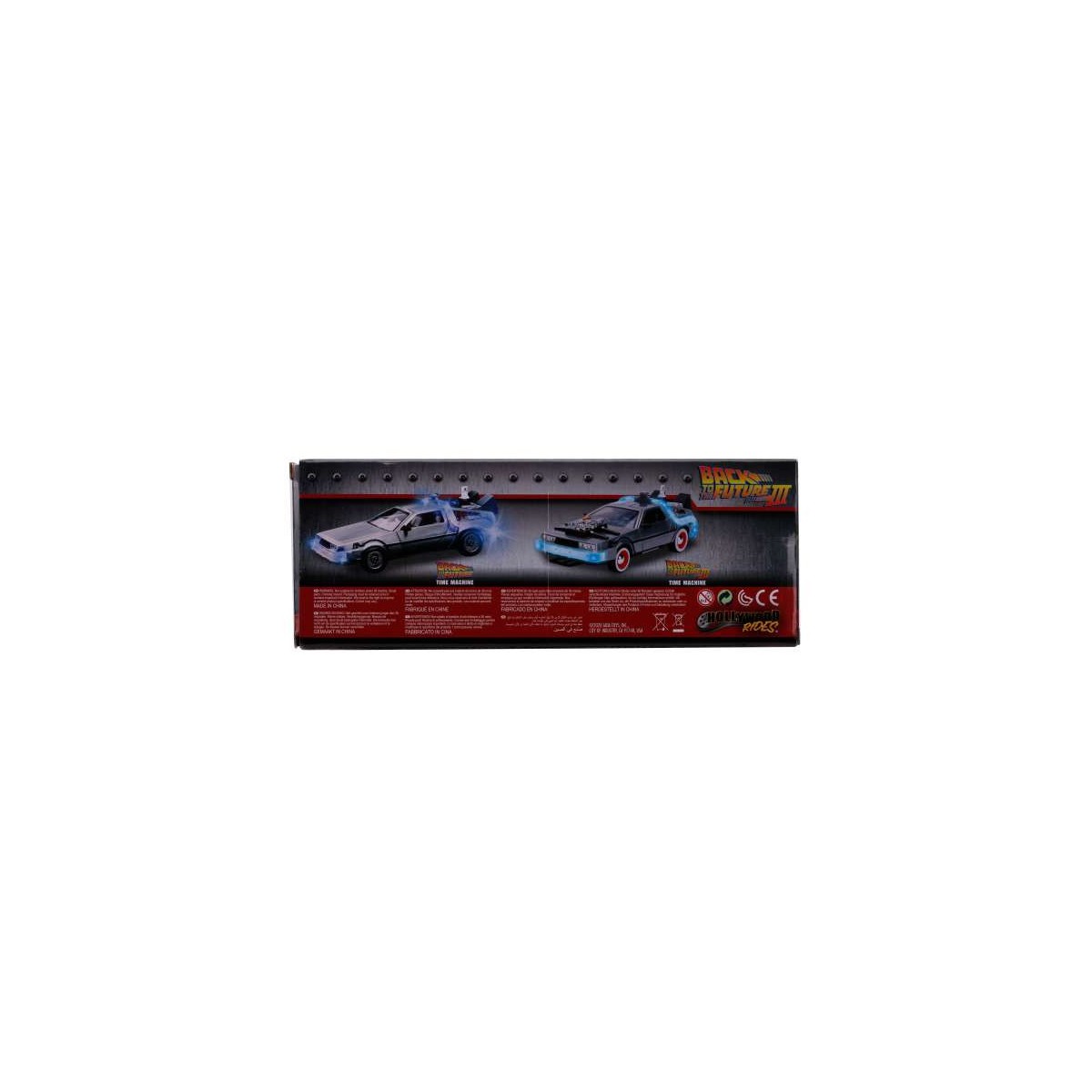 Jada Toys Back to the Future Part III - Delorean Hover Mode and Lights 1/24
