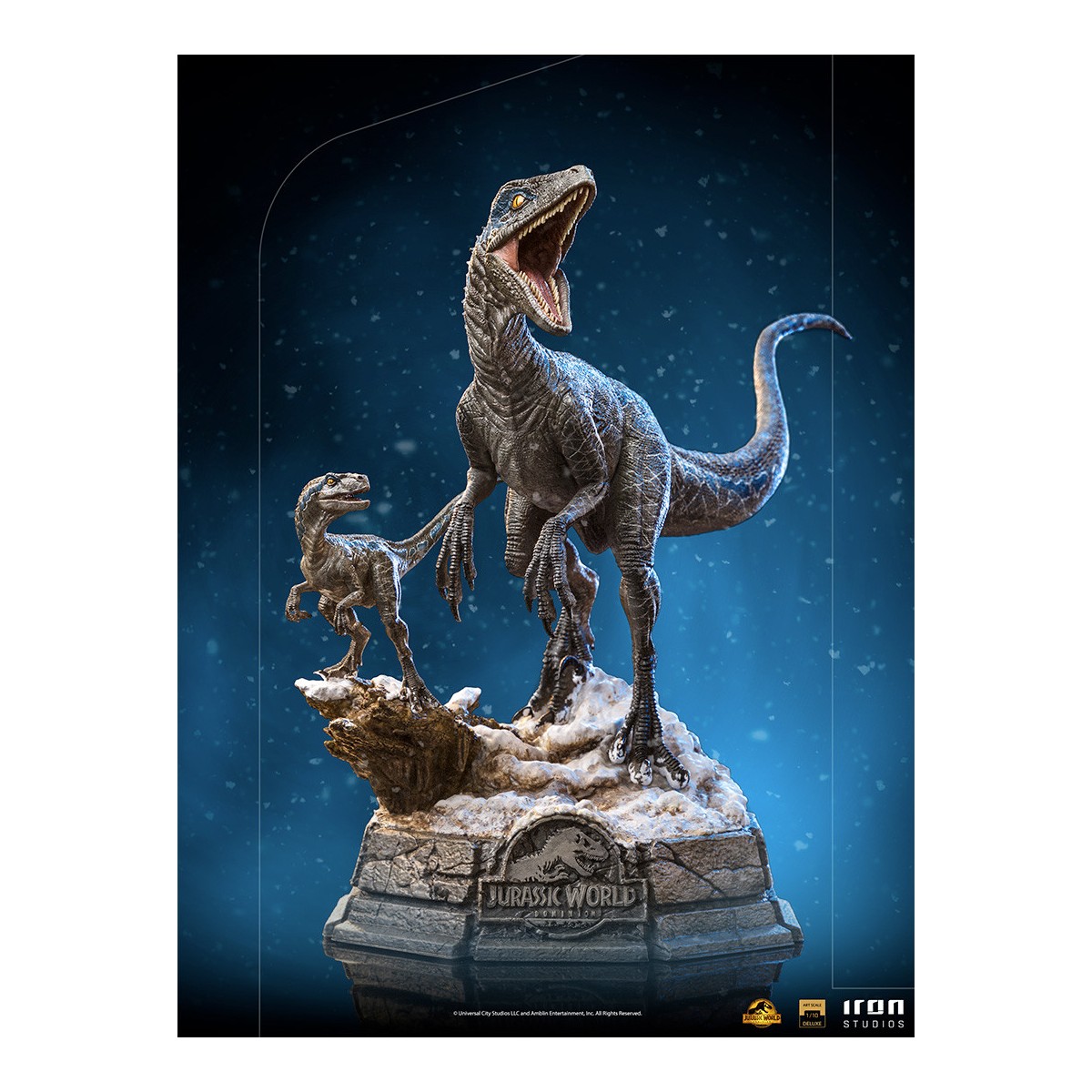 Iron Studios - Blue & Beta - Jurassic World Dominion 1/10 BDS Art Scale