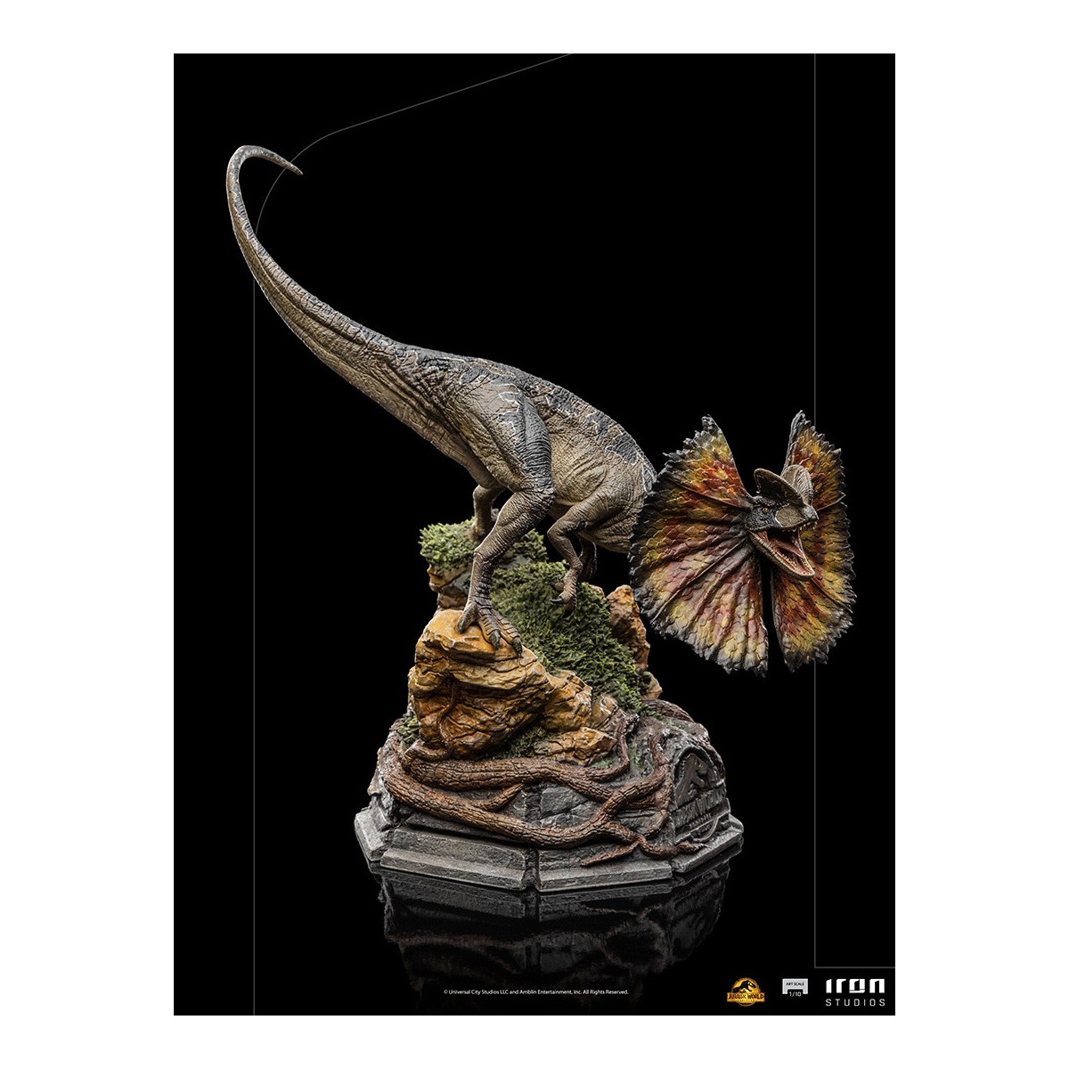 Iron Studios - Dilophosaurus - Jurassic World Dominion 1/10 BDS Art Scale