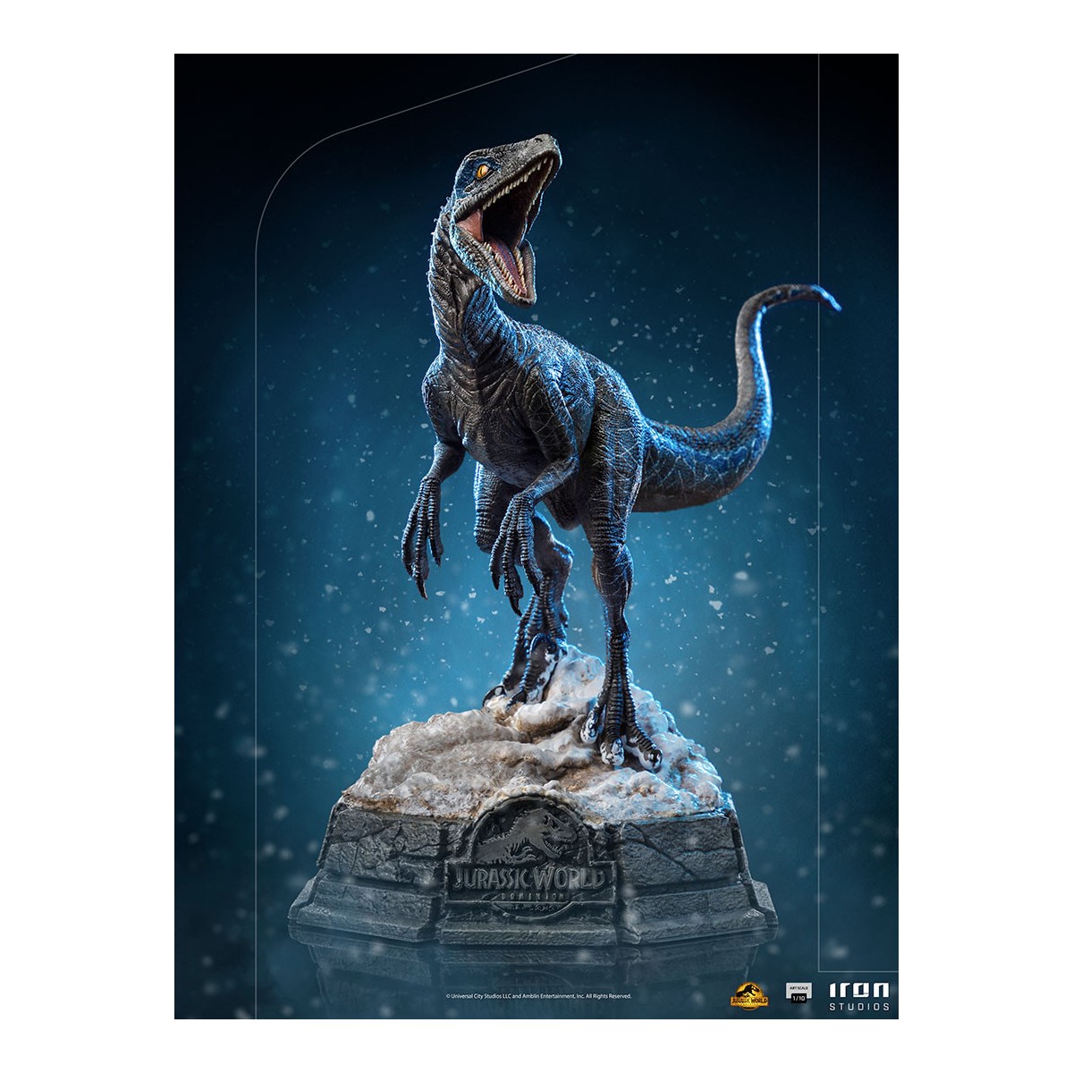 Iron Studios - Blue - Jurassic World Dominion 1/10 Bds Art Scale
