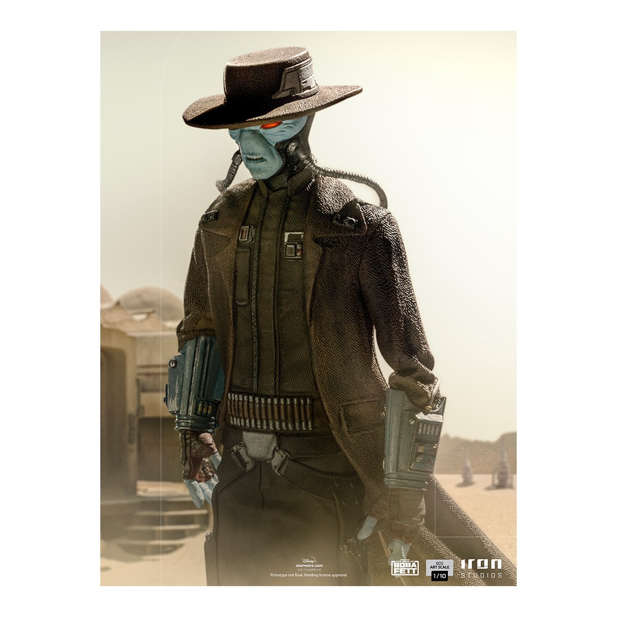IRON STUDIOS - Cad Bane BDS Art Scale 1/10 - Star Wars The Book of Boba Fett
