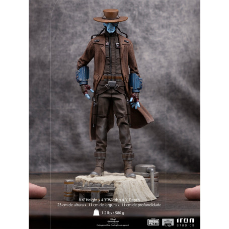 IRON STUDIOS - Cad Bane BDS Art Scale 1/10 - Star Wars The Book of Boba Fett