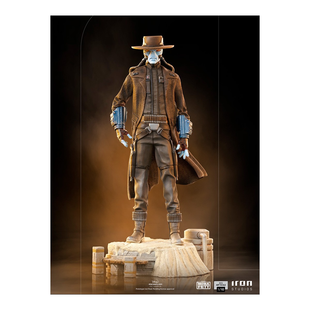 IRON STUDIOS - Cad Bane BDS Art Scale 1/10 - Star Wars The Book of Boba Fett
