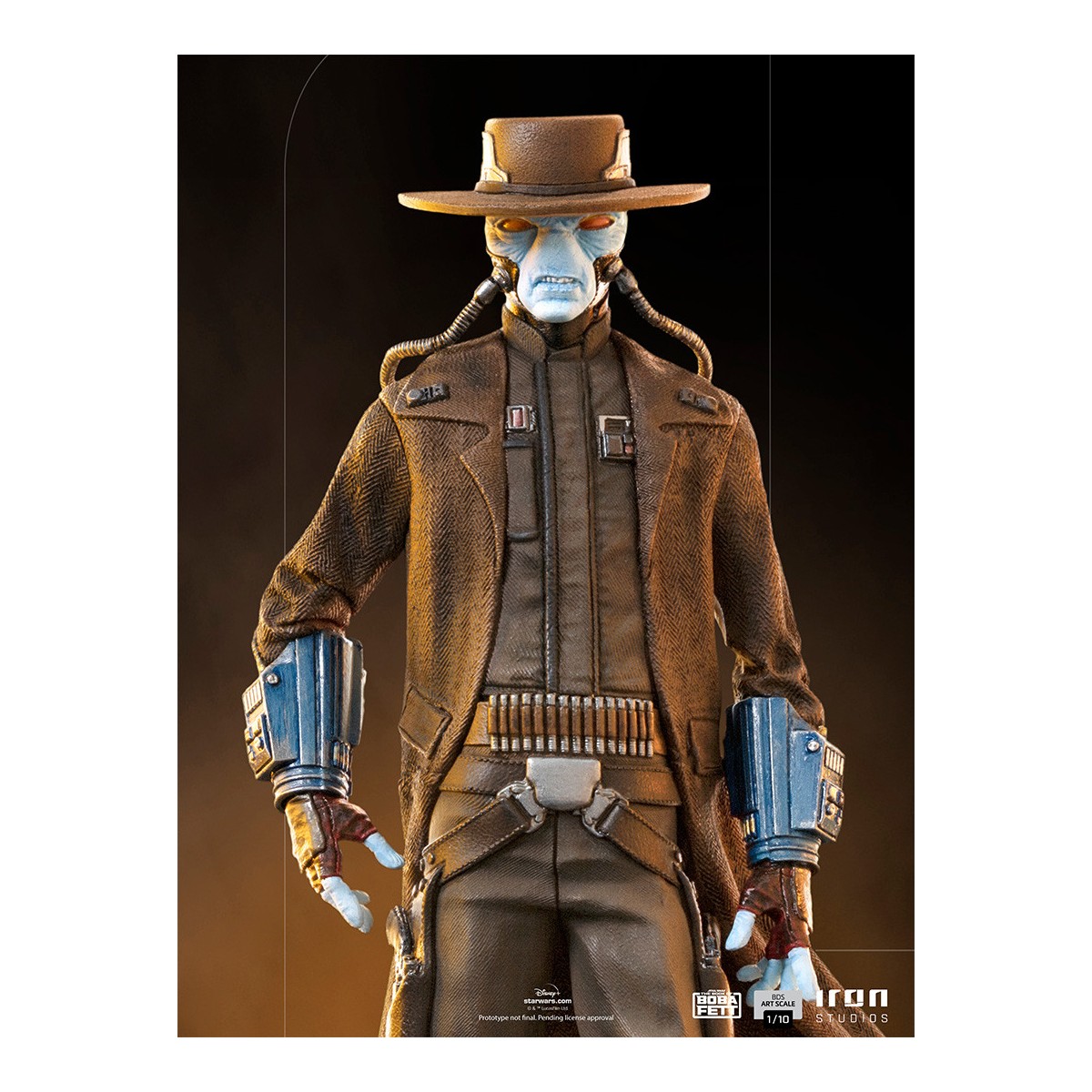 IRON STUDIOS - Cad Bane BDS Art Scale 1/10 - Star Wars The Book of Boba Fett