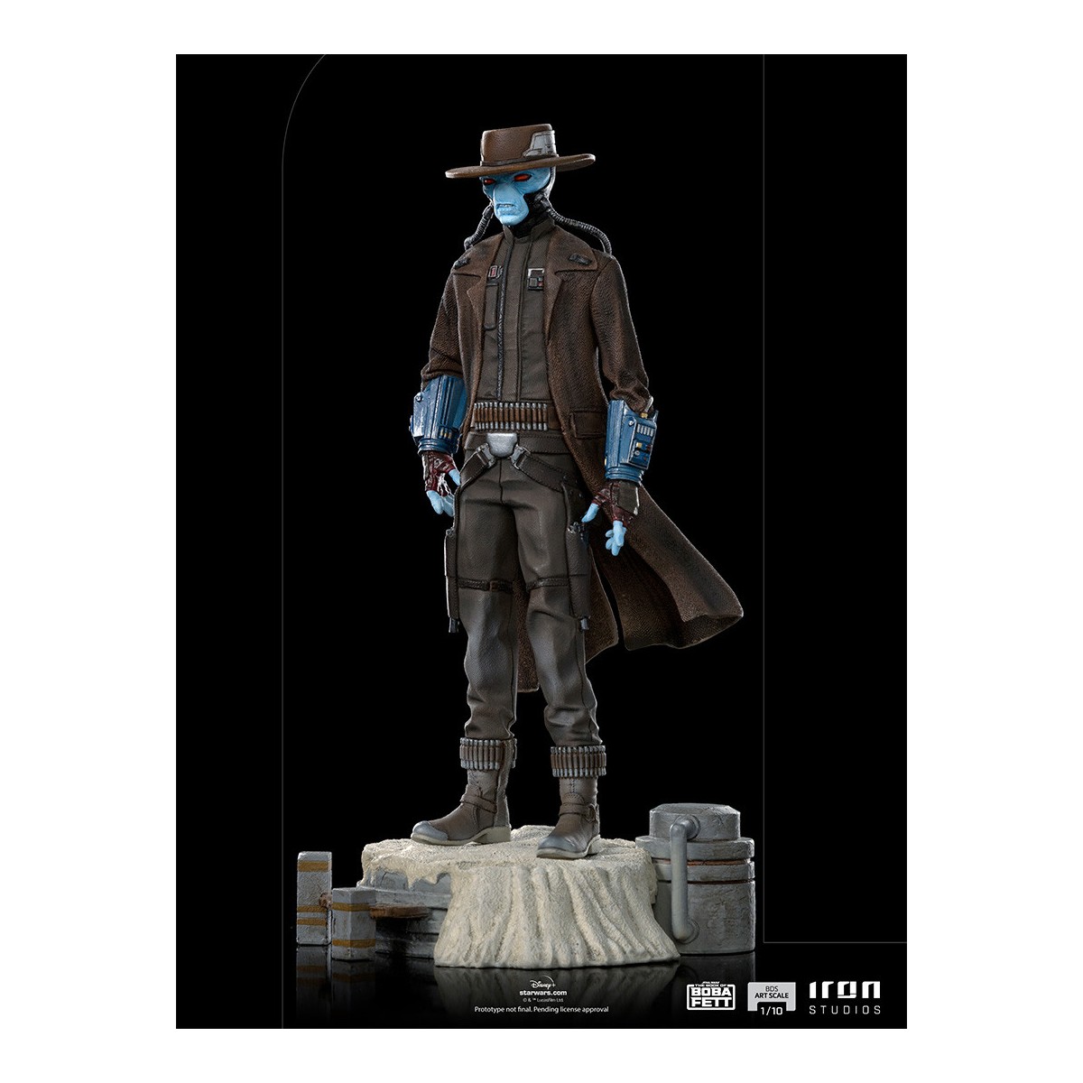IRON STUDIOS - Cad Bane BDS Art Scale 1/10 - Star Wars The Book of Boba Fett