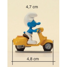 Pixi Origine - Code of the road, the yellow scooter Smurf - The Smurfs