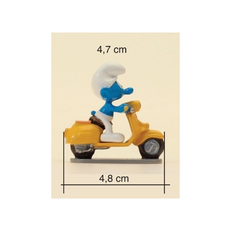 Pixi Origine - Code of the road, the yellow scooter Smurf - The Smurfs