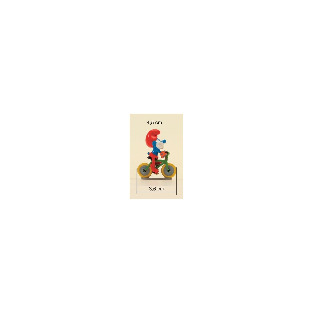 Pixi Origine - Traffic rules, Papa Smurf on a bike - The Smurfs