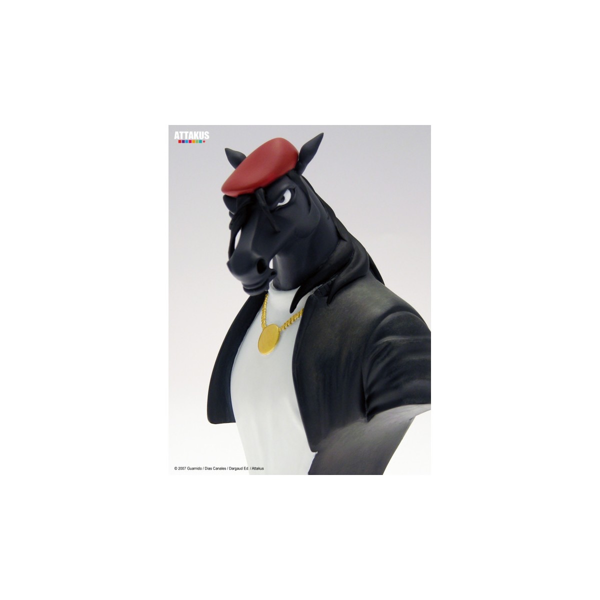 BlackSad Bust Black Claws The Horse