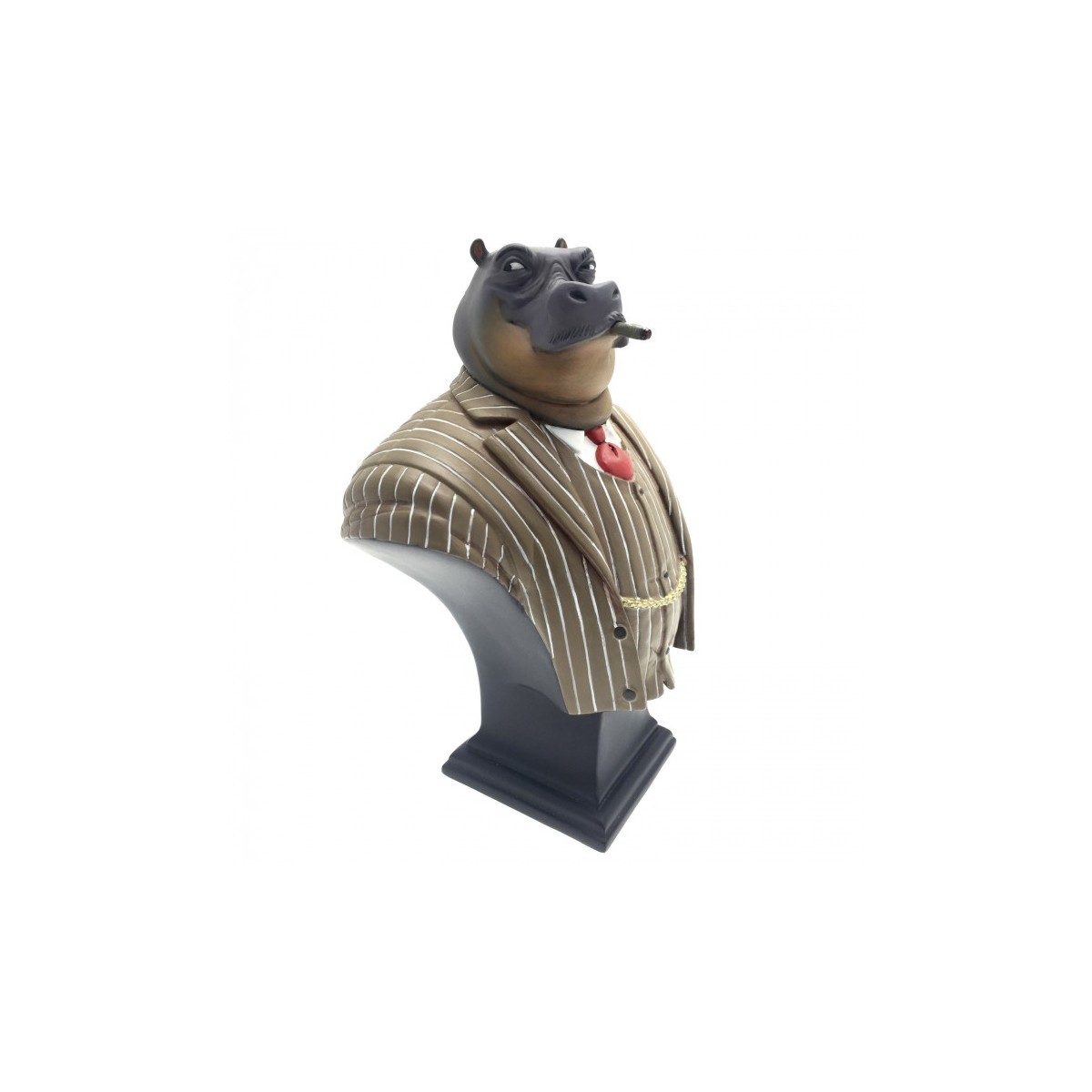 BlackSad Bust Ted Leeman the hippo
