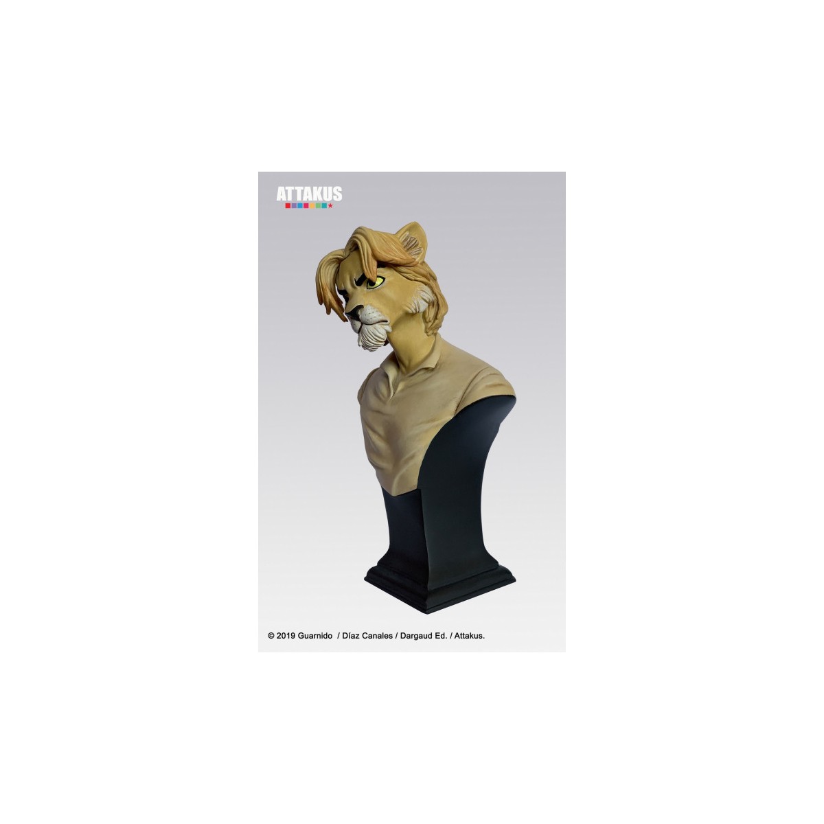 BlackSad Bust Chad Lowell the lion