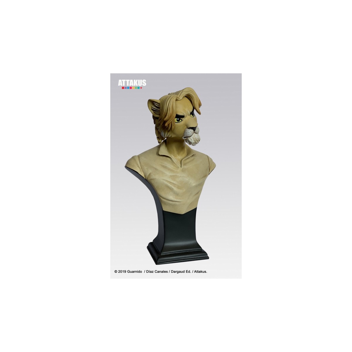 BlackSad Bust Chad Lowell the lion