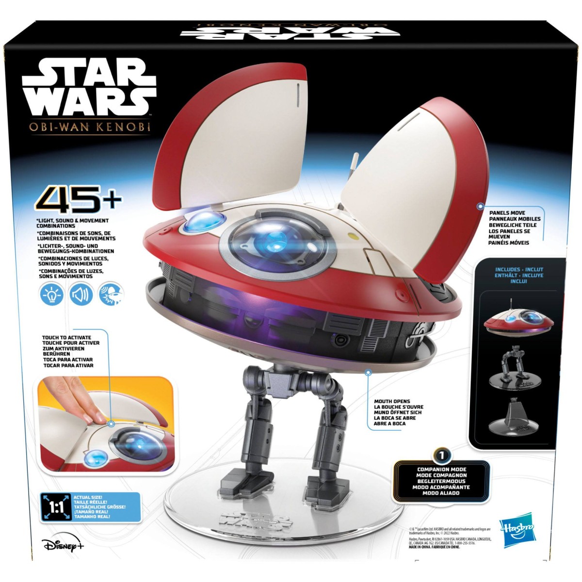 Hasbro Star Wars: Obi-Wan Kenobi figurine électronique LO-LA59 (Lola) Animatronic Edition 15 cm