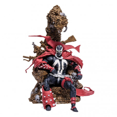 McFarlane Spawn Universe - Spawn Deluxe Set (On Throne) 1/12 Figurine