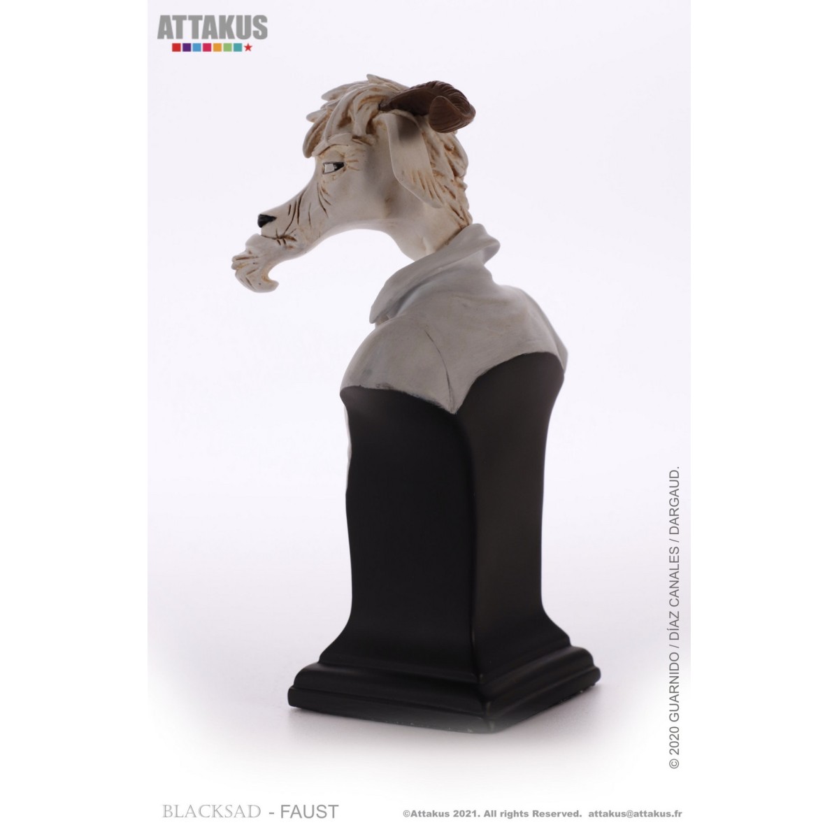 BlackSad Faust Bust LaChapelle the goat