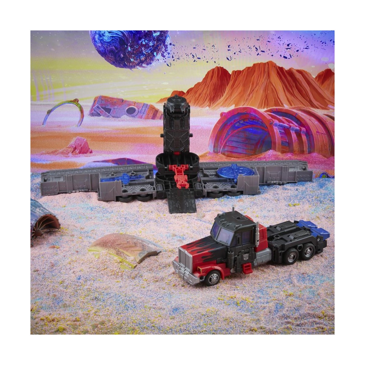 Hasbro - Transformers Legacy G2 - Laser Optimus Prime - Leader Class