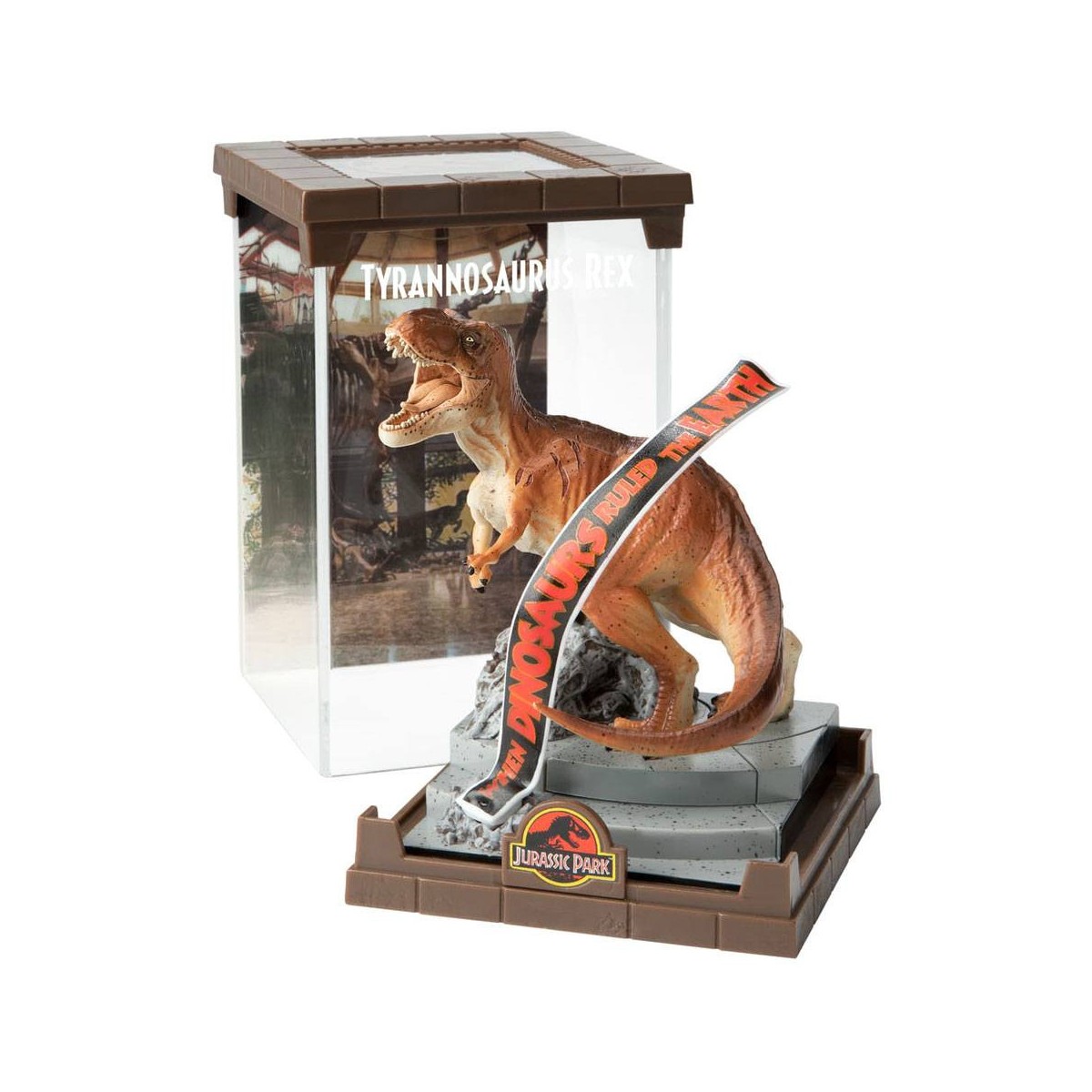 Noble Collection Creatures - Tyrannosaurus Rex PVC Diorama - T-Rex - Jurassic Park