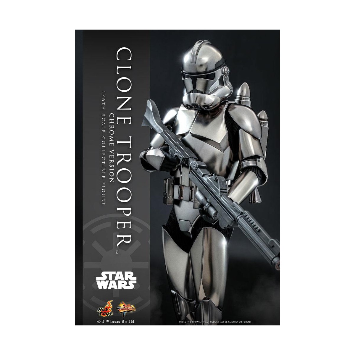 Hot toys Star Wars - Clone Trooper Chrome Version 1/6 2022 Convention Exclusive