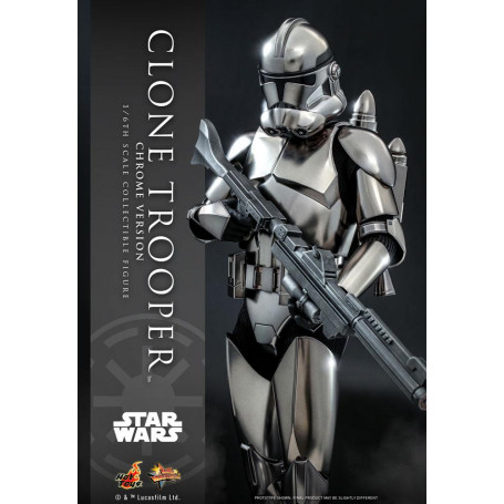 Hot toys Star Wars - Clone Trooper Chrome Version 1/6 2022 Convention Exclusive