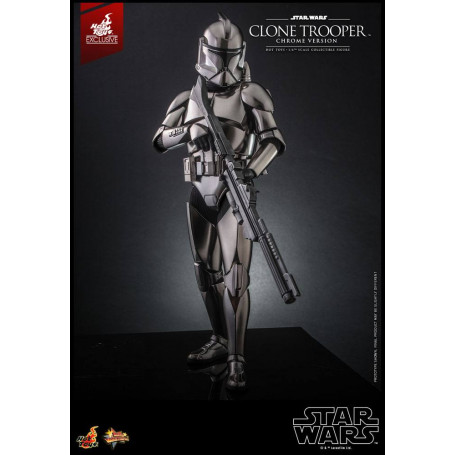 Hot toys Star Wars - Clone Trooper Chrome Version 1/6 2022 Convention Exclusive