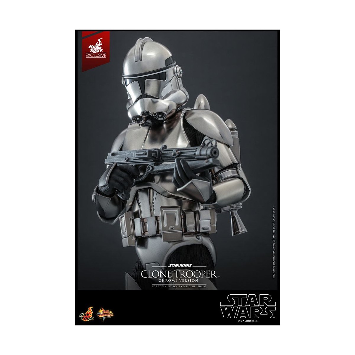 Hot toys Star Wars - Clone Trooper Chrome Version 1/6 2022 Convention Exclusive