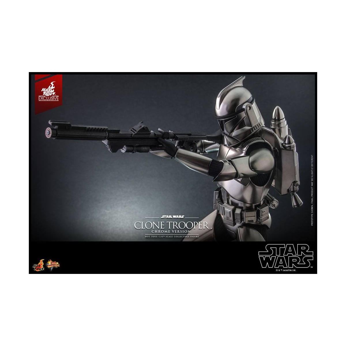 Hot toys Star Wars - Clone Trooper Chrome Version 1/6 2022 Convention Exclusive
