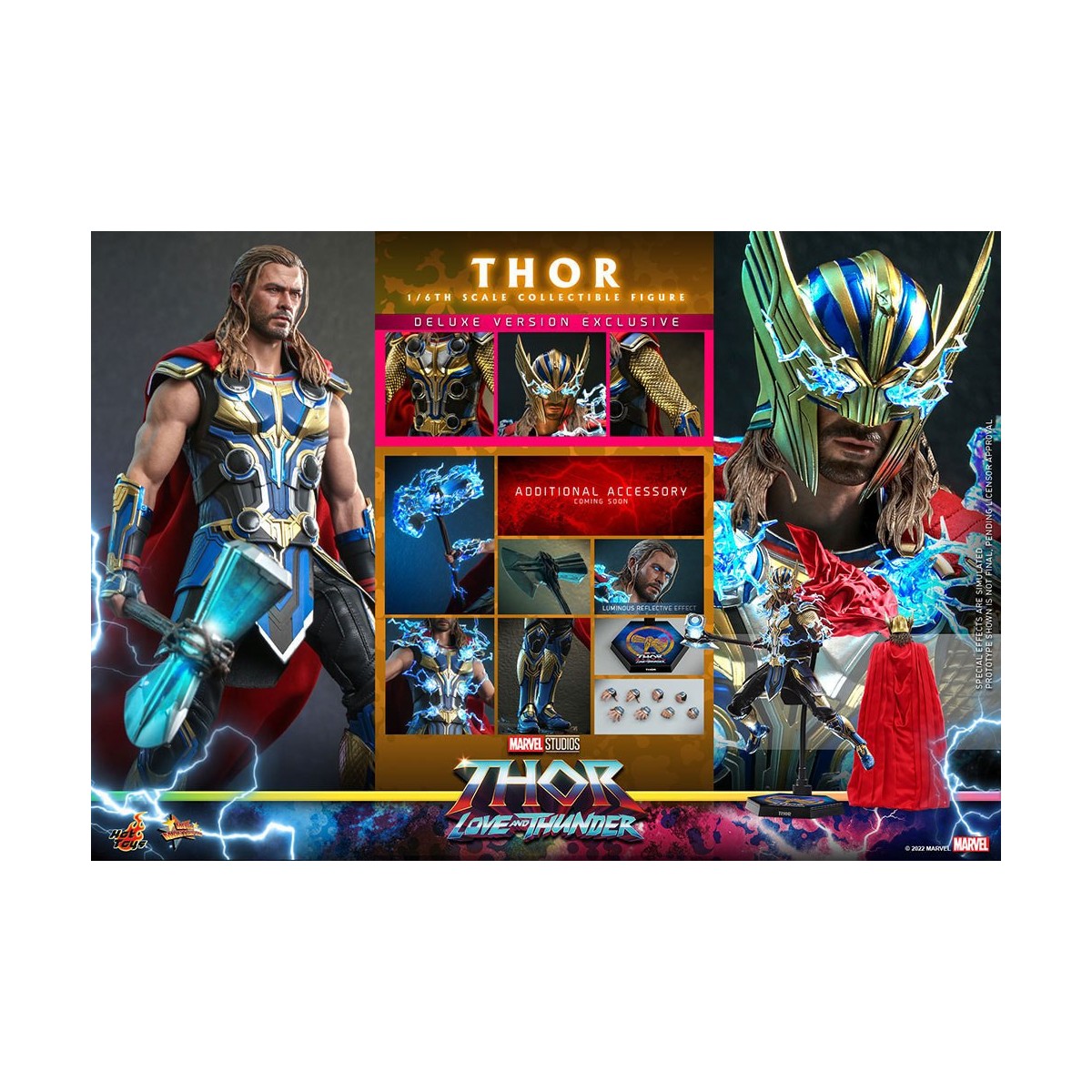 Hot Toys - THOR Deluxe Version - Thor: Love and Thunder Masterpiece figure 1/6 