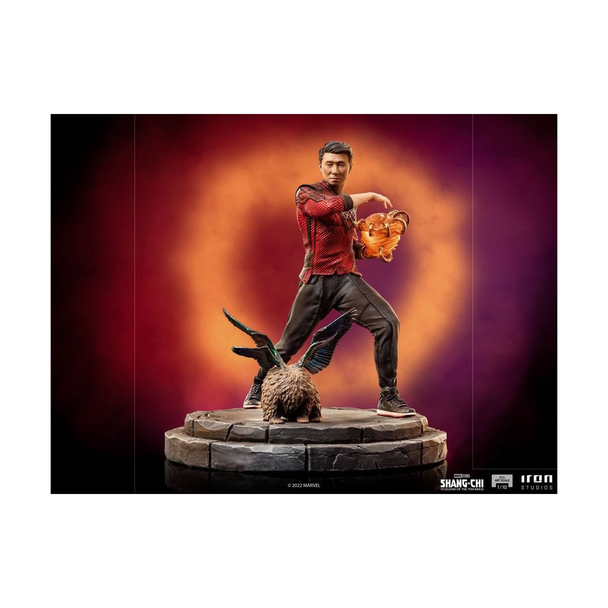 Iron Studios Marvel - Shang-Chi & Morris - Shang-Chi and the Legend of the Ten Rings statuette 1/10 BDS Art Scale