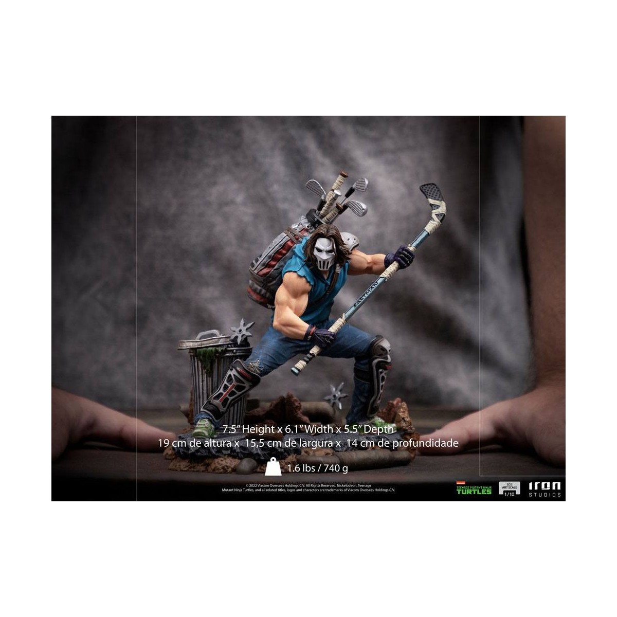 Iron Studios - Casey Jones - Teenage Mutant Ninja Turtles 1/10 BDS Art Scale
