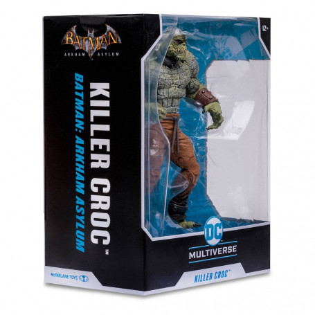 Mc Farlane - DC Multiverse Megafig - Killer Croc - Arkham Asylum 1/12