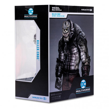 Mc Farlane - DC Multiverse Megafig - Killer Croc - Arkham Asylum 1/12