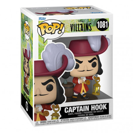 Funko POP! Villain 1081 - Disney CAPTAIN HOOK - CAPTAIN CROCHET - Peter Pan