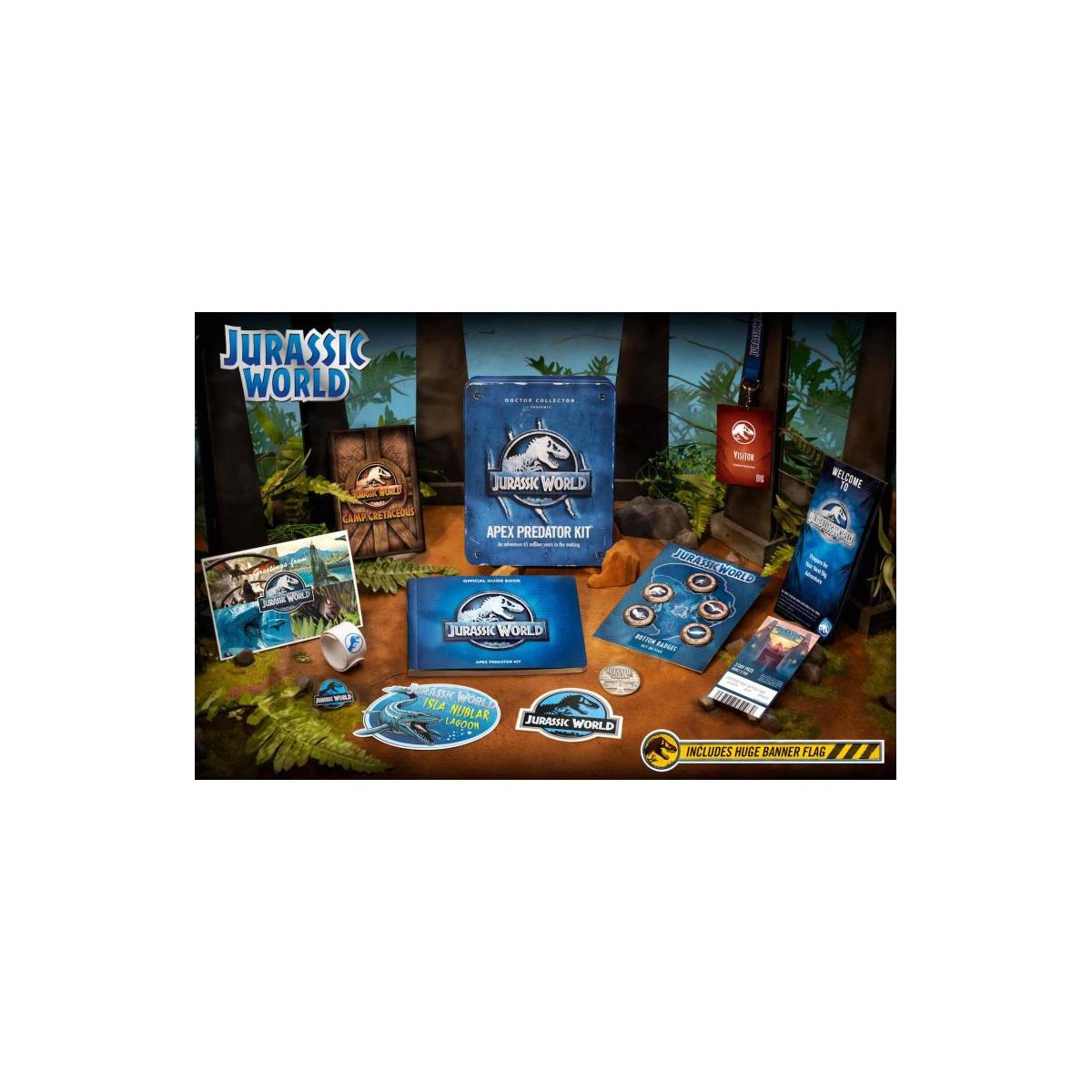 Doctor Collector - JURASSIC WORLD APEX PREDATOR KIT