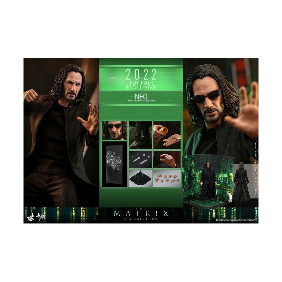 Hot Toys - The Matrix Resurrections 1/6 Neo Toy Fair Exclusive 2022