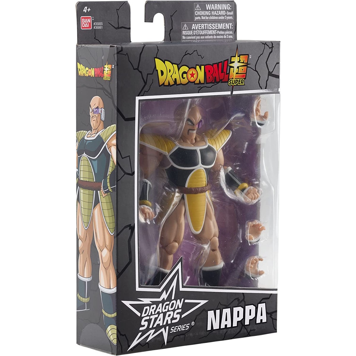 Bandai Dragon Ball Z - Nappa - Dragon Stars Series