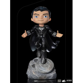 Iron Studios - Justice League Deluxe Superman Black - Mini Co.