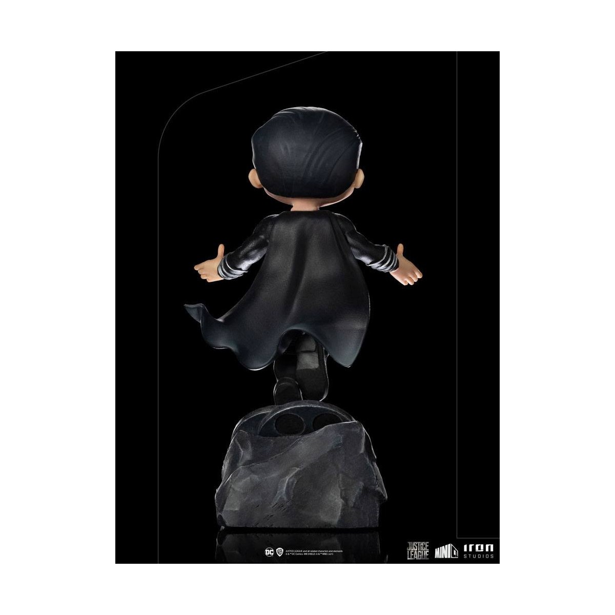 Iron Studios - Justice League Deluxe Superman Black - Mini Co.